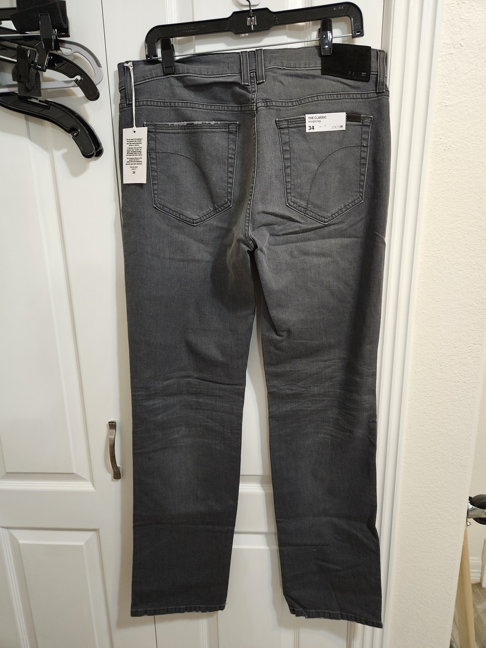 NWT Men's Joe Jeans The Classic Gray Jeans - Sz 34 - Picture 3 of 4